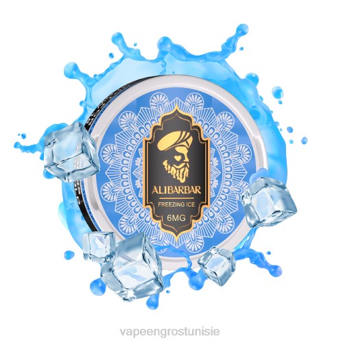 Cigarette Électronique Jetable Prix - glace gelée NHPL59 ALIBARBAR pochette de nicotine