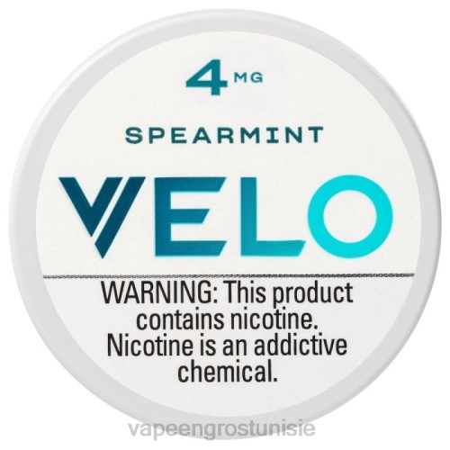 Cigarette Électronique Jetable Tunisie - menthe verte NHPL40 VELO sachet de nicotine 4mg