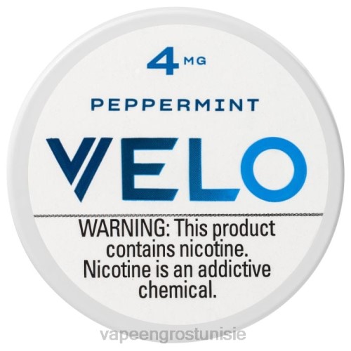 Vape En Gros - menthe poivrée NHPL41 VELO sachet de nicotine 4mg