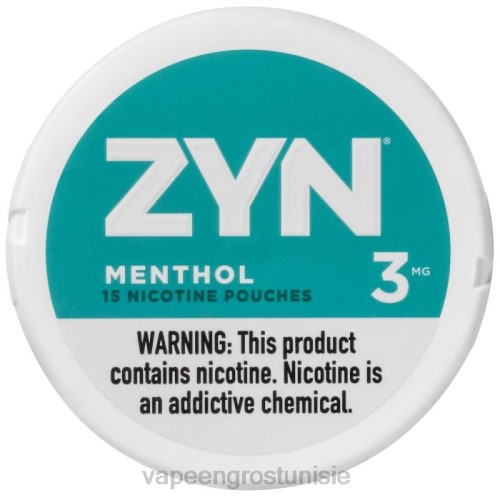 Vapoteuse En Gros - menthol NHPL33 ZYN sachet de nicotine 3mg