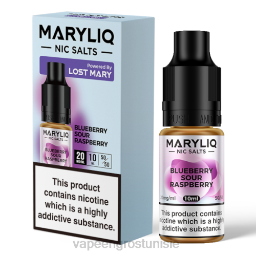 myrtille, framboise aigre