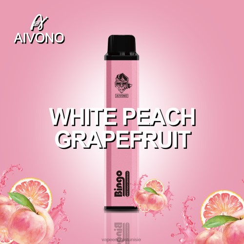 pamplemousse pêche blanche