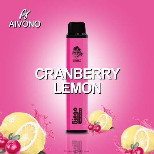 canneberge au citron