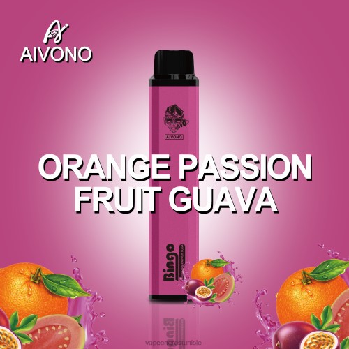 goyave fruit de la passion orange