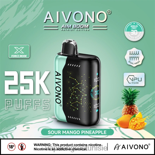 ananas mangue aigre