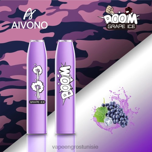 Cigarette Électronique Jetable Prix - Aivono AIM BOOM 600 glace aux raisins 2D686359