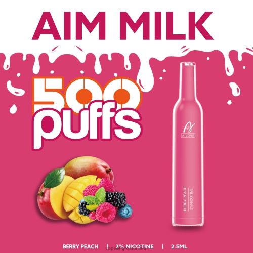 Vapoteuse En Gros - Aivono AIM MILK 500 pêche aux baies 2D686273