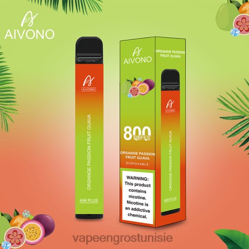 goyave orange fruit de la passion