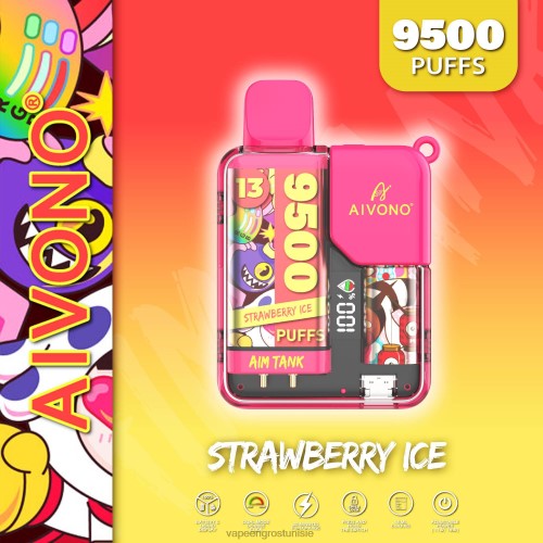 glace à la fraise