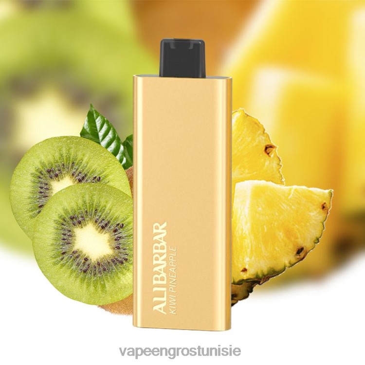 Cigarette Électronique Jetable - Alibarbar Pandora 7000 vapes jetables ananas kiwi 6N6RB57