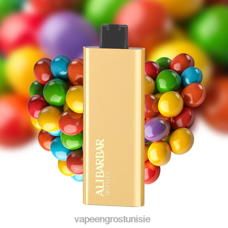 Cigarette Électronique Jetable Tunisie - Alibarbar Pandora 7000 vapes jetables bonbons arc-en-ciel 6N6RB60