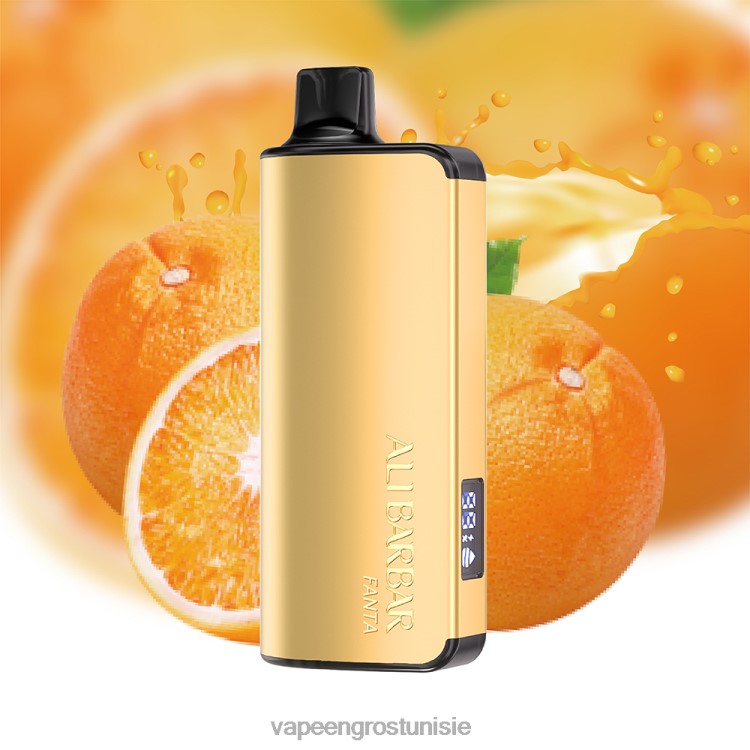 Cigarette Électronique Prix Tunisie - Alibarbar Ingot 9000 vapes jetables coucher de soleil en Californie 6N6RB16