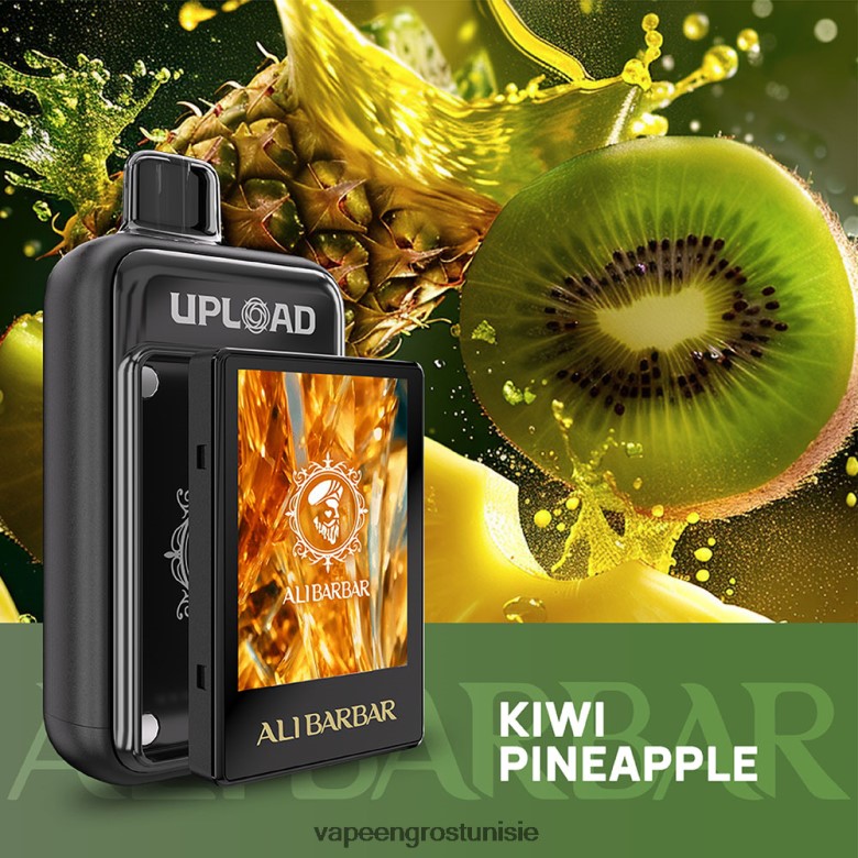 ananas, kiwi