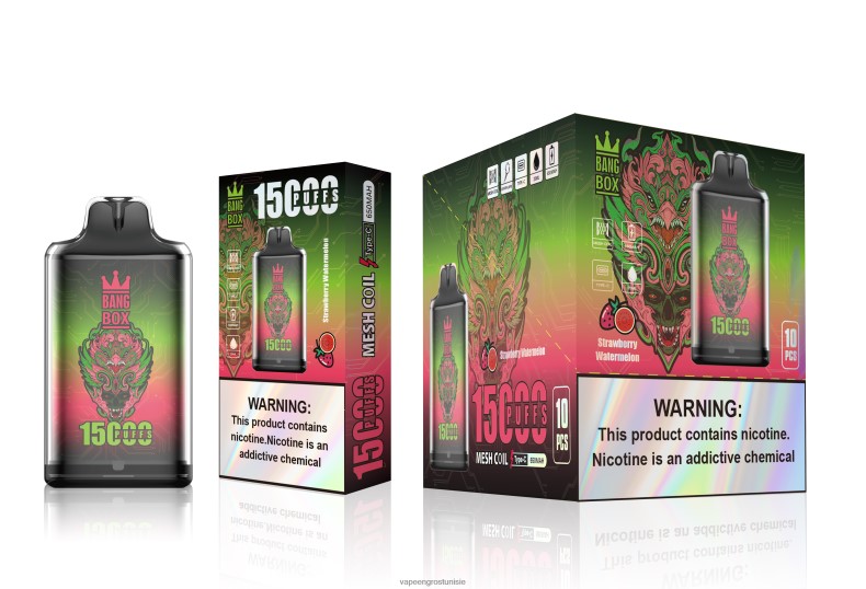 Cigarette Électronique Prix - Bang Box s1-15000 bouffées pastèque fraise LV0DLZ103