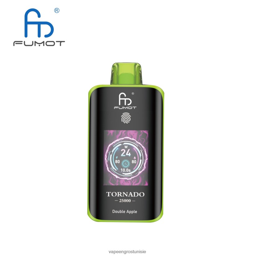 Cigarette Électronique Prix - Fumot Tornado 25000 vapes jetables double pomme D064ZT5