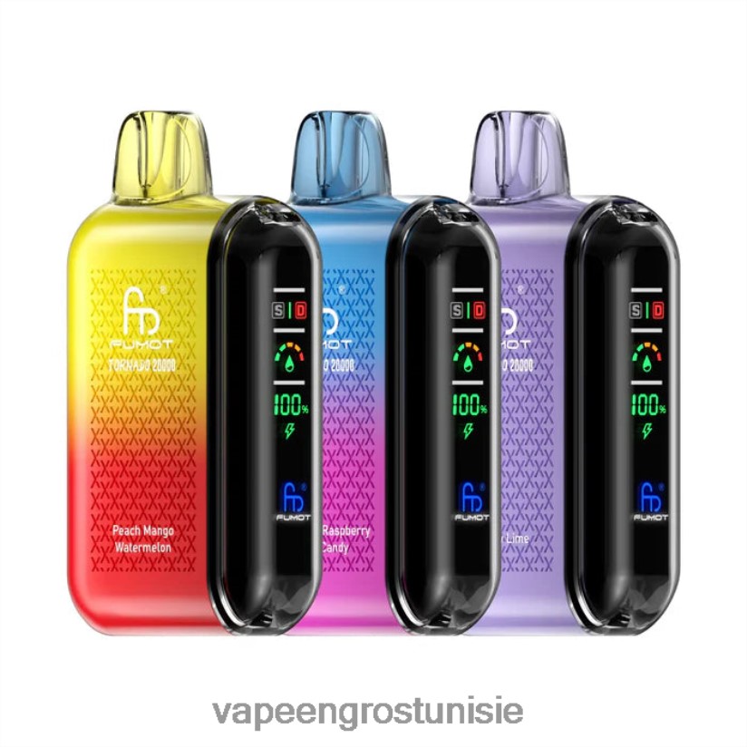 Cigarette Électronique Jetable - Fumot Tornado 20000 vapes jetables exclusif D064ZT17