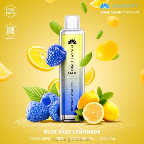 Cigarette Électronique Jetable Prix - limonade bleue NHPL149 Hayati Pro Max 4000