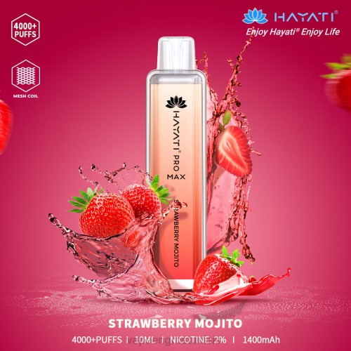 Cigarette Électronique Prix - mojito à la fraise NHPL175 Hayati Pro Max 4000
