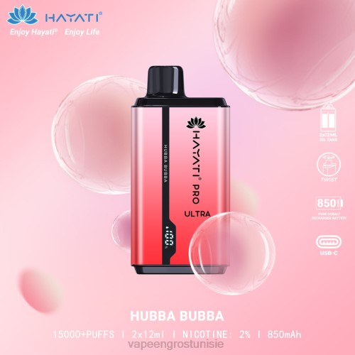 Cigarette Électronique Prix Tunisie - Hubba Bubba NHPL206 Hayati Pro Ultra
