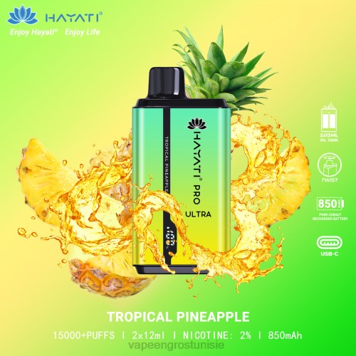 Cigarette Électronique Tunisie - ananas tropical NHPL218 Hayati Pro Ultra