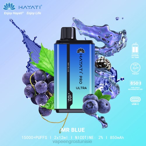 Vape En Gros Tunisie - monsieur bleu NHPL212 Hayati Pro Ultra