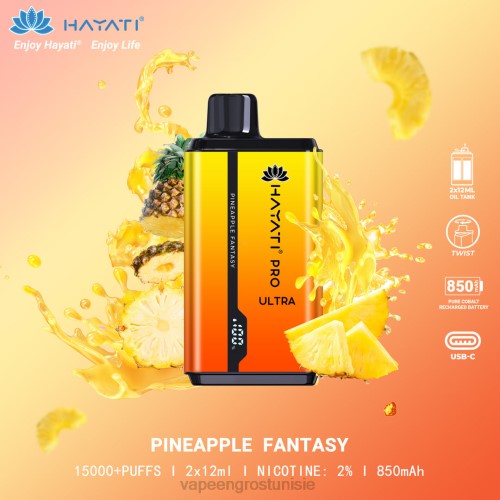 Vapoteuse En Gros - fantaisie d'ananas NHPL213 Hayati Pro Ultra