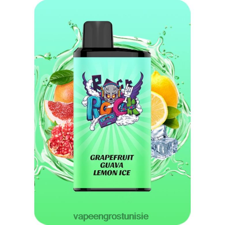 Cigarette Électronique Prix - IGET Bar pro 8FD0J25 glace au pamplemousse, goyave et citron