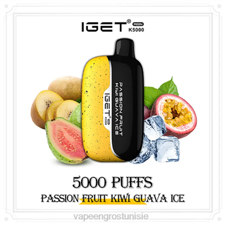 glace à la goyave kiwi de la passion