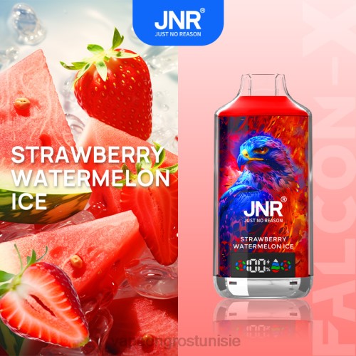 glace à la fraise et à la pastèque
