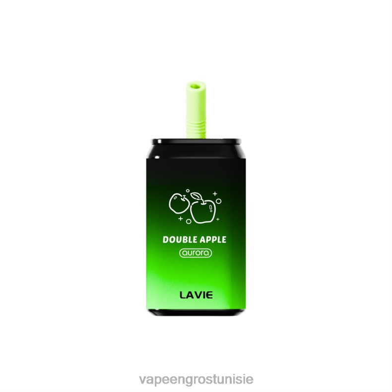 Vape En Gros Tunisie - LAVIE Aurora 11000 bouffées 80XZV142 double pomme