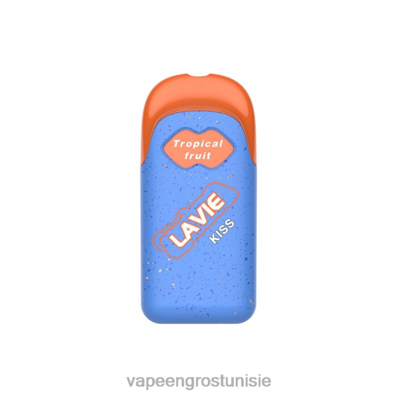 Cigarette Electronique Grossiste - LAVIE KISS 8000 bouffées 80XZV114 fruits tropicaux