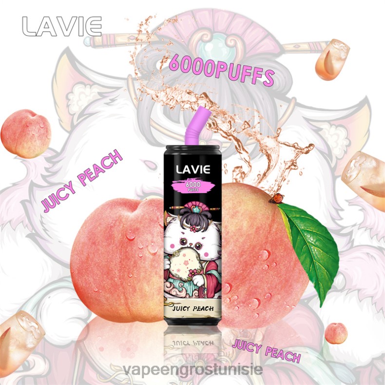 Vape En Gros - LAVIE Coke BAR 6000 bouffées 80XZV271 pêche juteuse