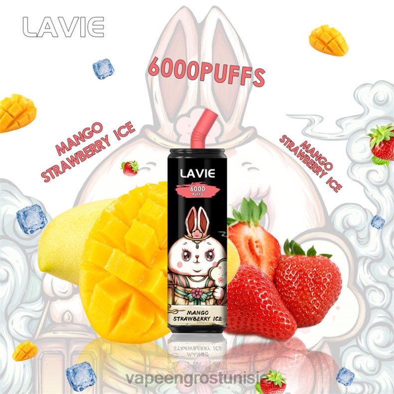 Vapoteuse En Gros - LAVIE Coke BAR 6000 bouffées 80XZV273 glace à la mangue et aux fraises