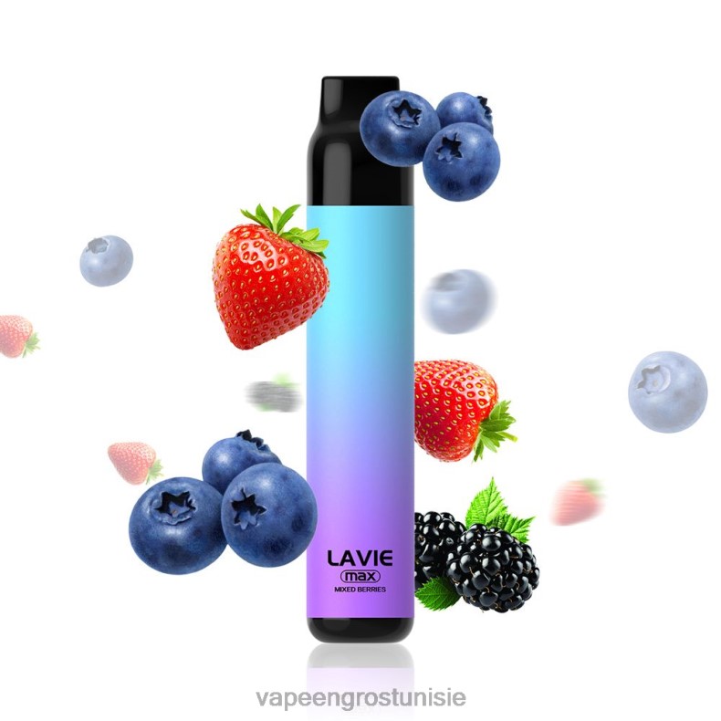 Vape En Gros - LAVIE BAR 5000 bouffées - maximum 80XZV281 baies mélangées