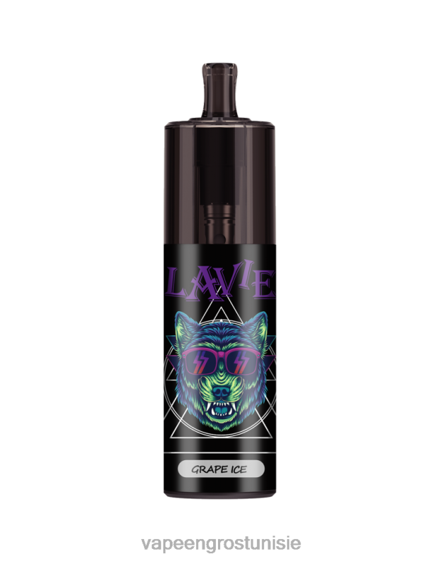 Vape En Gros - LAVIE COLOUR BAR Contrôle du débit d'air 10 000 bouffées 80XZV331 glace aux raisins