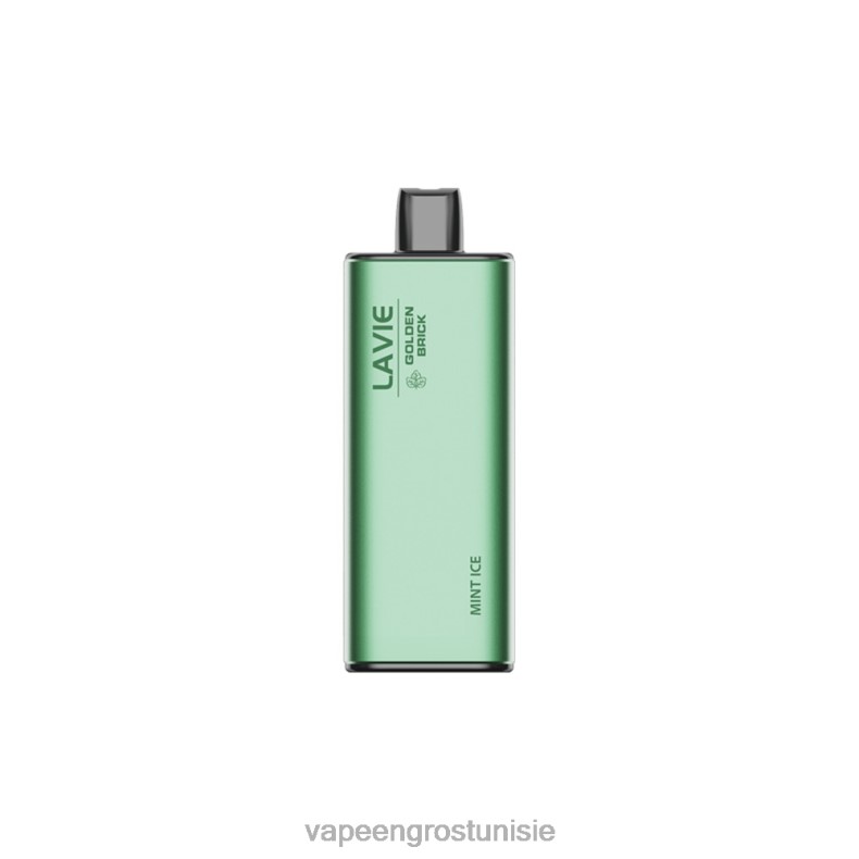 glace à la menthe