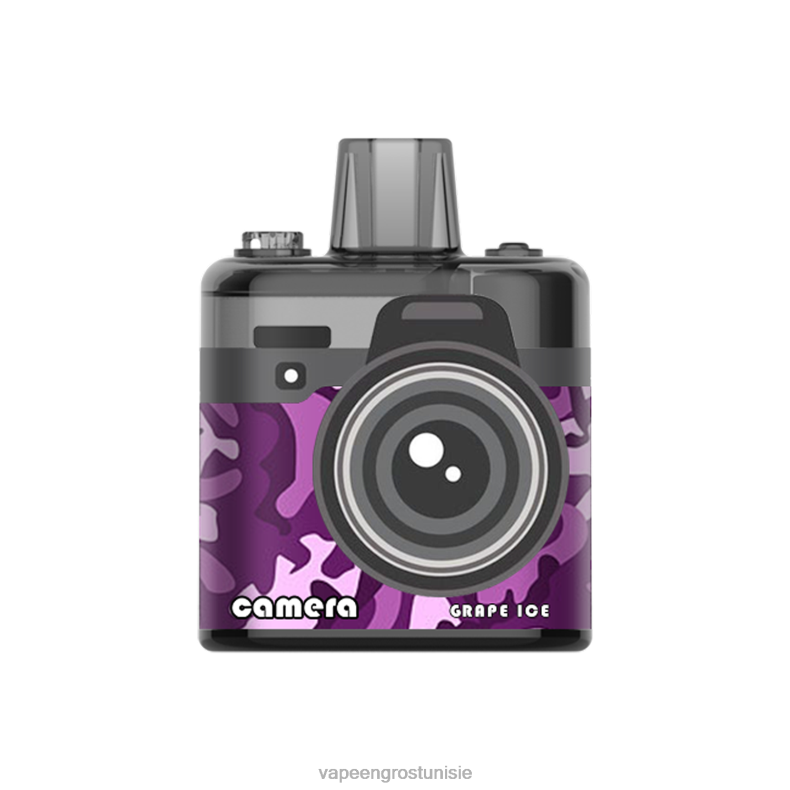 Vape En Gros Tunisie - LAVIE Camera 8000 bouffées 80XZV172 glace aux raisins
