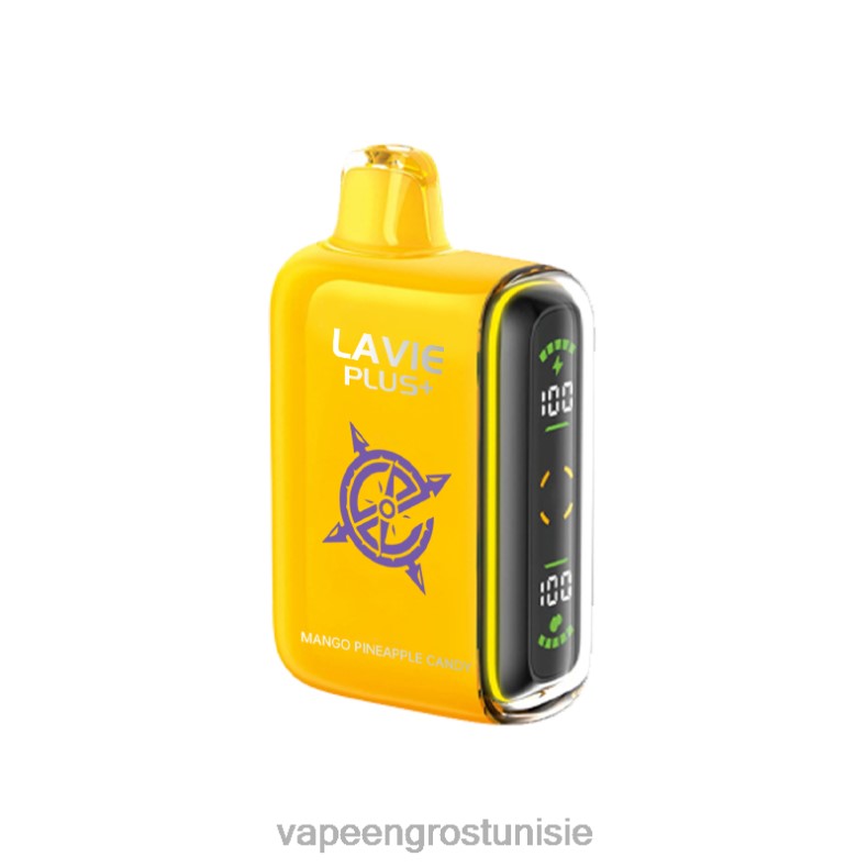 Vape En Gros Tunisie - LAVIE PLUS 15000 bouffées 80XZV102 bonbons mangue ananas