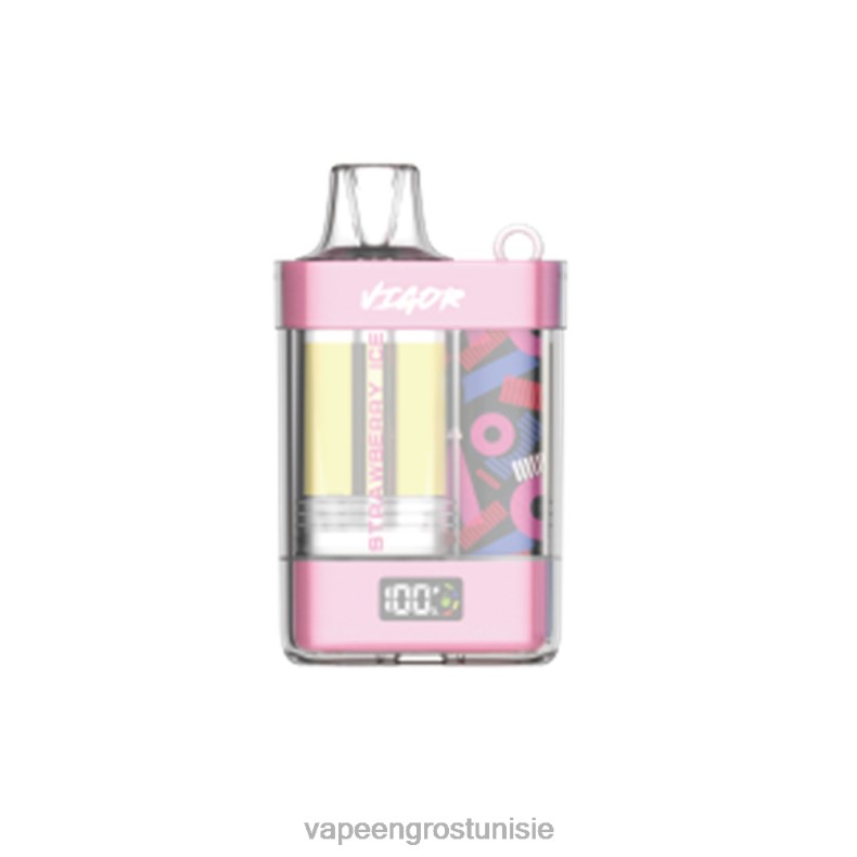 Vape En Gros - LAVIE VIGOR 15000 bouffées 80XZV1 glace à la fraise