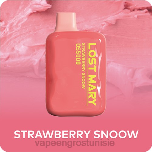 Vape En Gros Tunisie - neige aux fraises NHPL502 LOST MARY OS5000