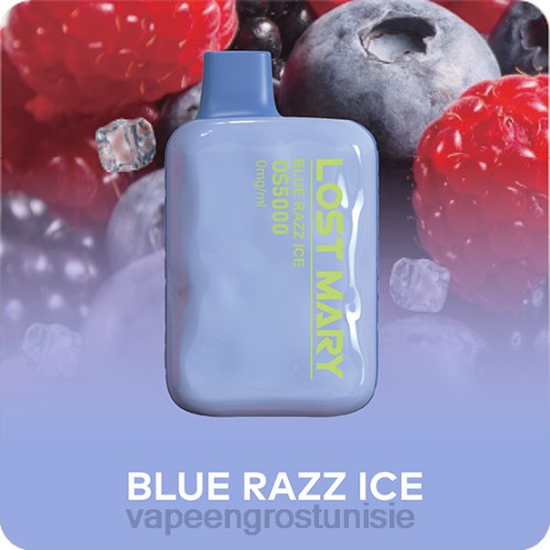 Vapoteuse En Gros - glace bleue NHPL513 LOST MARY OS5000 0 mg/ml