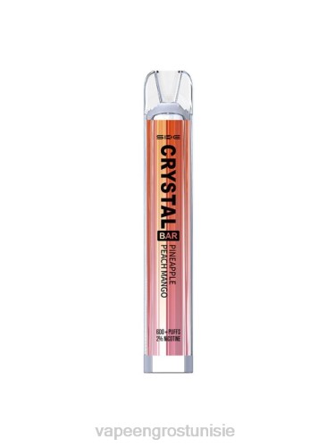 Cigarette Électronique Jetable Tunisie - ananas pêche mangue NHPL260 SKE Crystal Bar vape jetable 600 bouffées