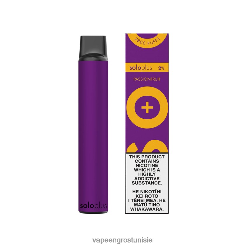 Cigarette Électronique Jetable Prix - Solo Plus vape jetable fruit de la passion RXDR4D29