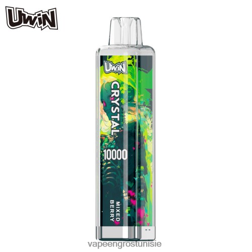 Cigarette Électronique Jetable Prix - UWIN CRYSTAL 10000 vapes jetables baies mélangées ZP24RX14