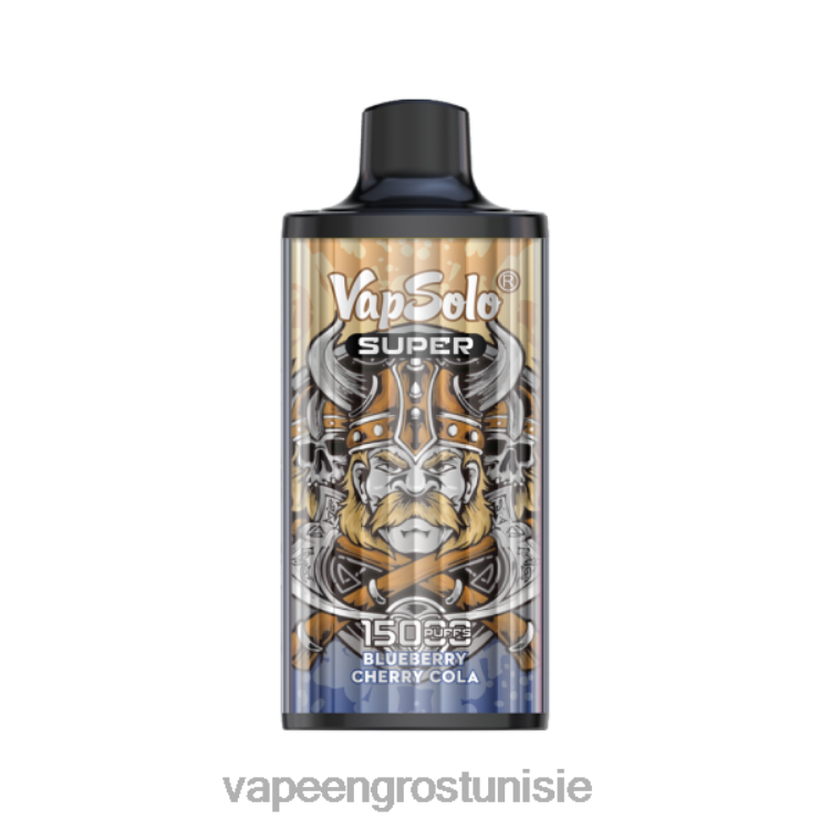Cigarette Électronique Jetable Prix - Vapsolo SUPER vape jetable cola aux myrtilles et aux cerises 6N6RB109