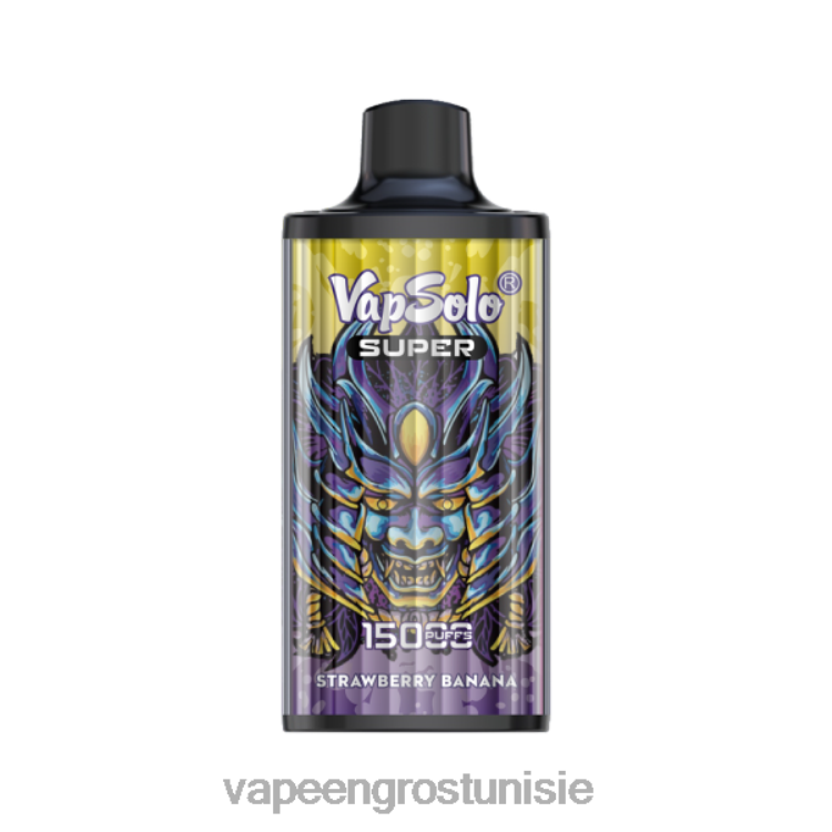 Cigarette Électronique Prix Tunisie - Vapsolo SUPER vape jetable banane fraise 6N6RB116