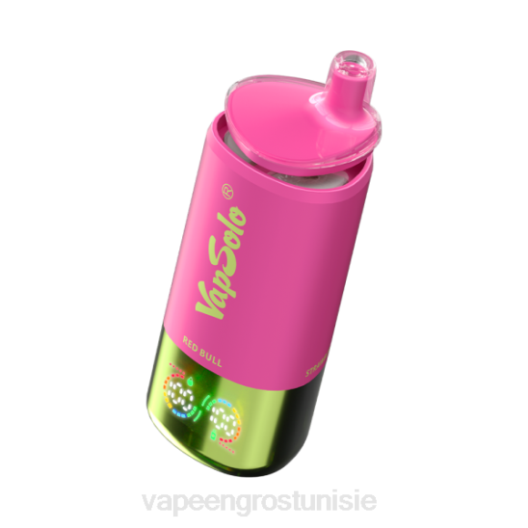 Cigarette Électronique Jetable Prix - VapSolo Triple 30 000 bouffées N64T9 glace pastèque & red bull & fraise kiwi