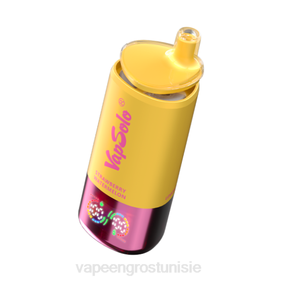 Cigarette Électronique Tunisie - VapSolo Triple 30 000 bouffées N64T8 fruits tropicaux & fraise pastèque & citron pêche