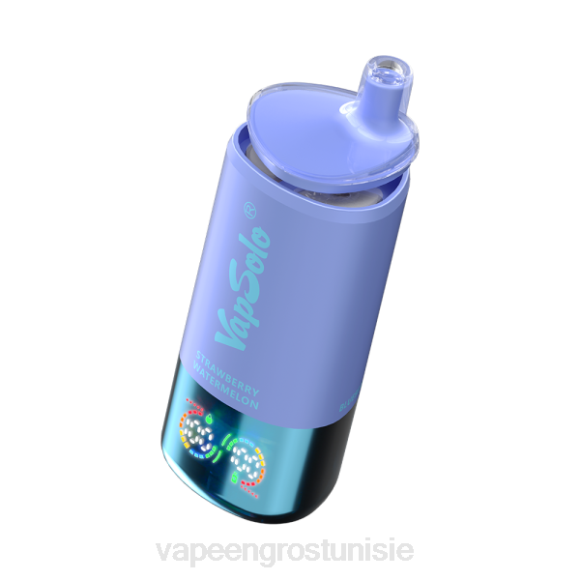Vape En Gros - VapSolo Triple 30 000 bouffées N64T1 glace citron lime & fraise pastèque & myrtille
