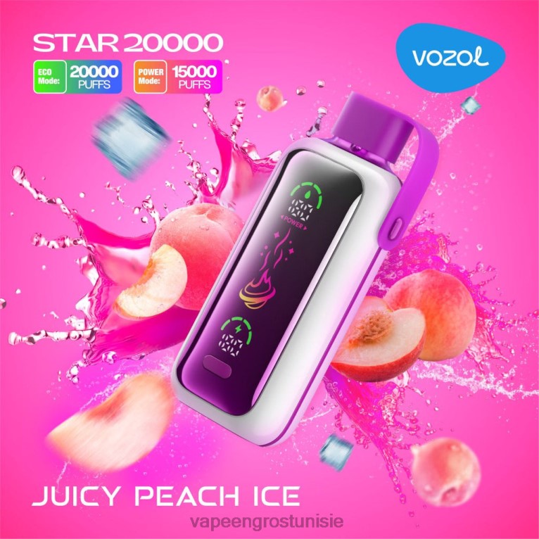 glace à la pêche juteuse